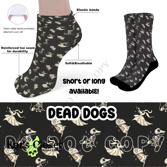 DEAD DOGS CUSTOM PRINTED SOCKS Socks