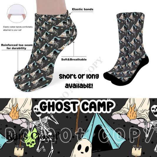 GHOST CAMP CUSTOM PRINTED SOCKS Socks