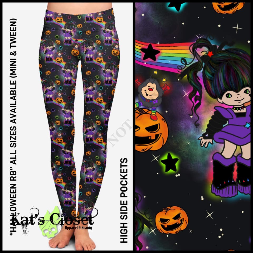Halloween RB Leggings with High Side Pockets - Preorder Closed ETA: Mi –  Kat's Closet Apparel & Beauty