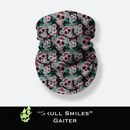 Neck Gaiter Bandana - Sugar Skulls Face Cover