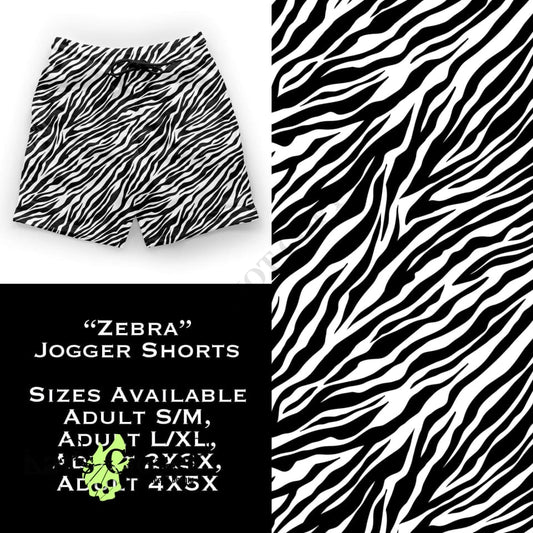 Zebra Jogger Shorts SHORTS