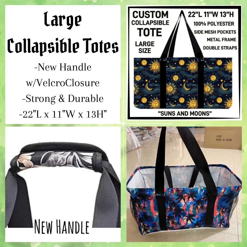 Large Collapsible Totes B10