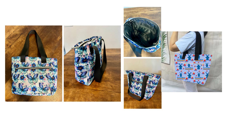 Lined Canvas Purse Totes