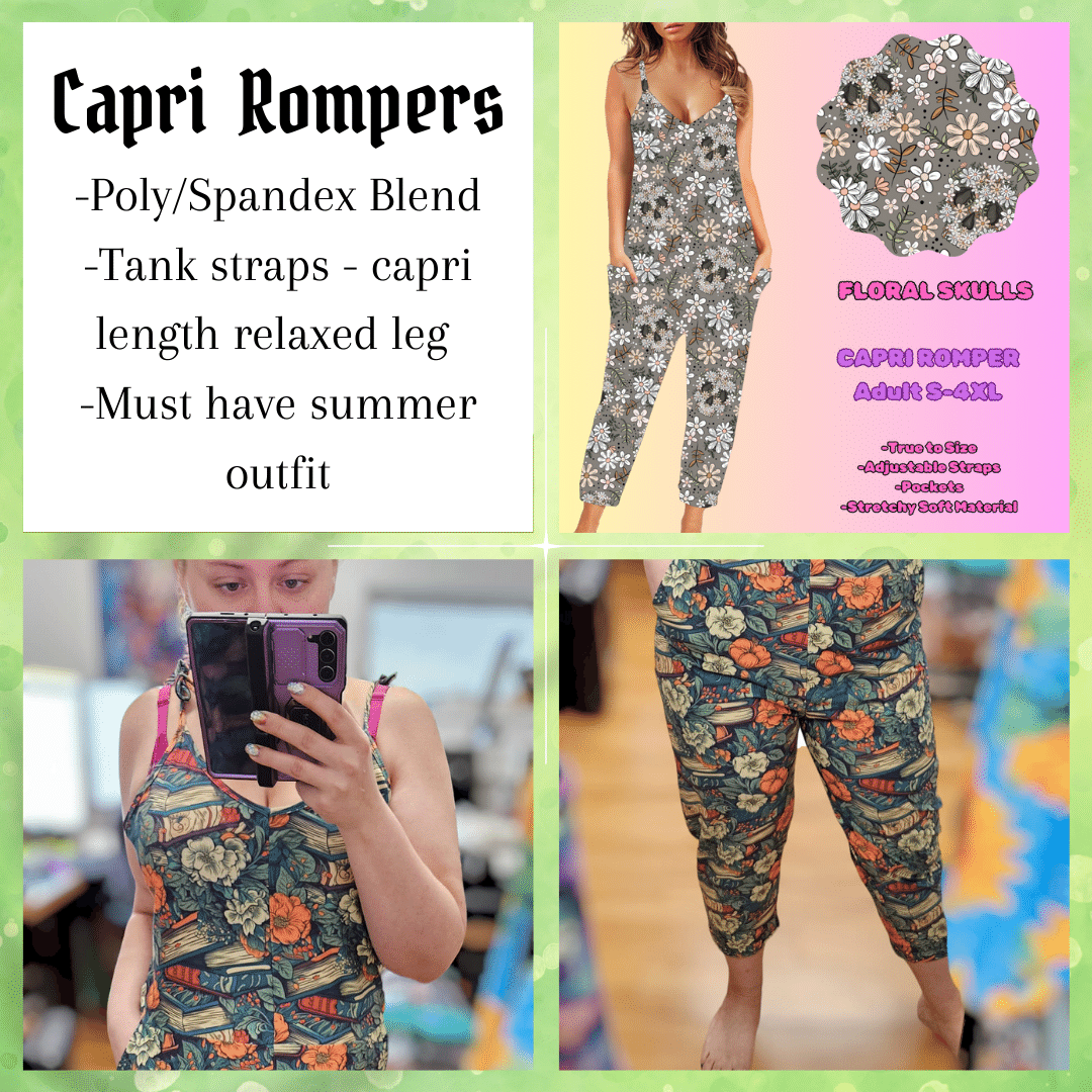 Capri Rompers