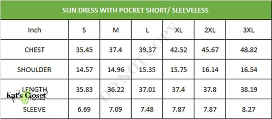 3/4 SLEEVE POCKET DRESS - DAISIES