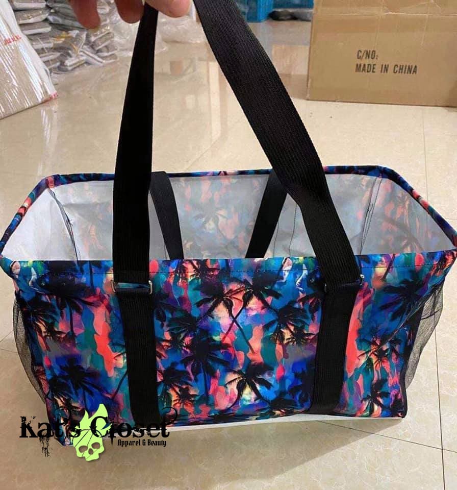 Paisley Buffalo Large Collapsible Tote - LIMITED EDITION - PreOrders Close 4/23 ETA June COLLAPSIBLE TOTES