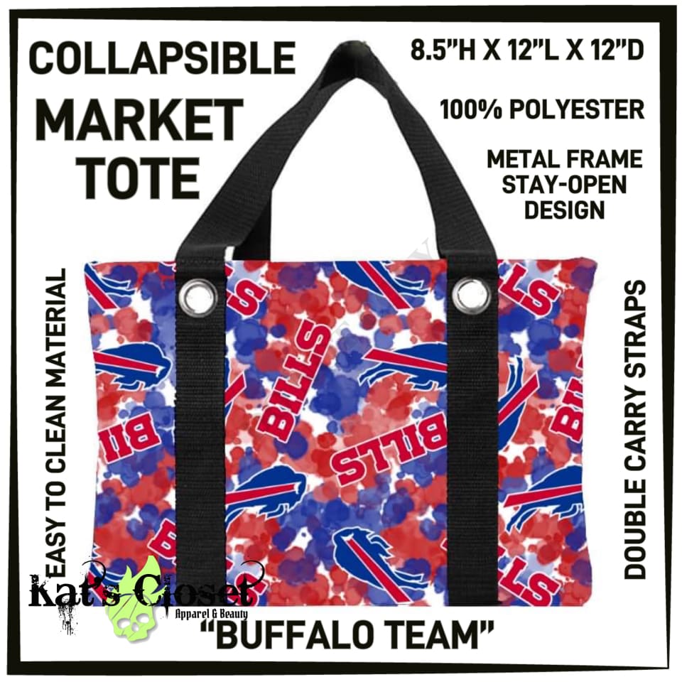 Buffalo Team Market Tote - IN STOCK Totes