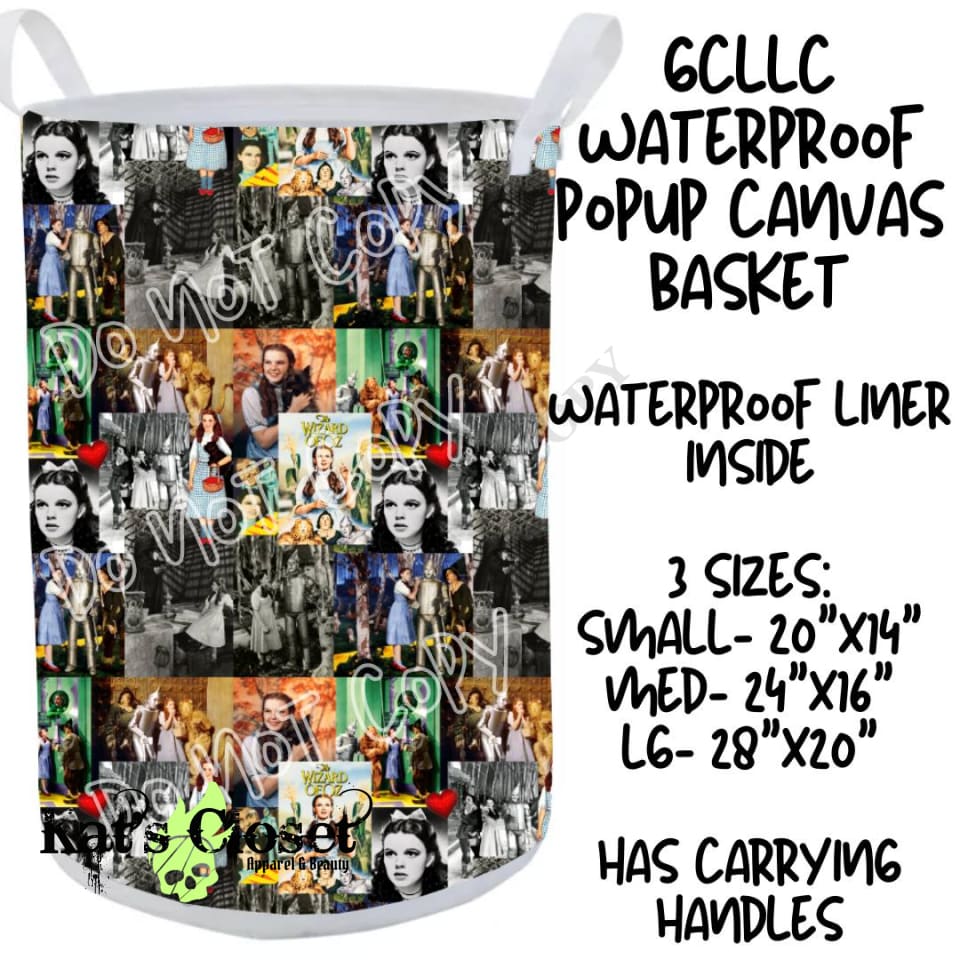 CUTE EXPERIMENT CANVAS BASKET Canvas Basket