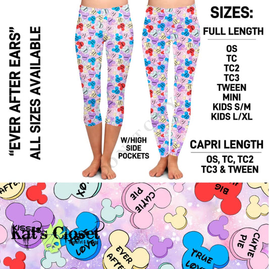 Ever After Ears Leggings with High Side Pockets LEGGINGS & CAPRIS
