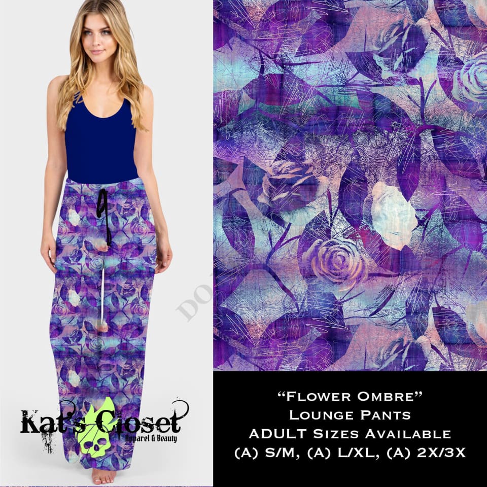 Flower Ombre - Lounge Pants LOUNGE PANTS