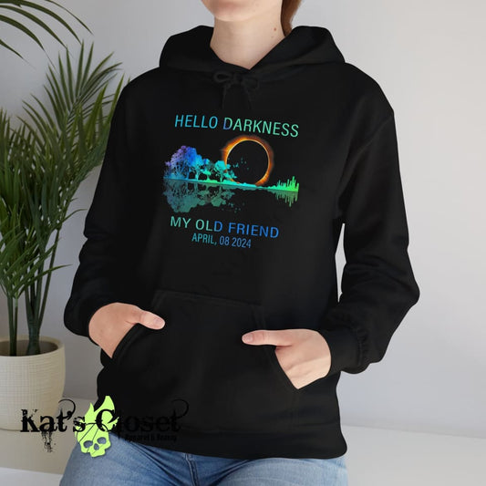 Hello Darkness Eclipse Unisex Heavy Blend™ Hooded Sweatshirt Hoodie