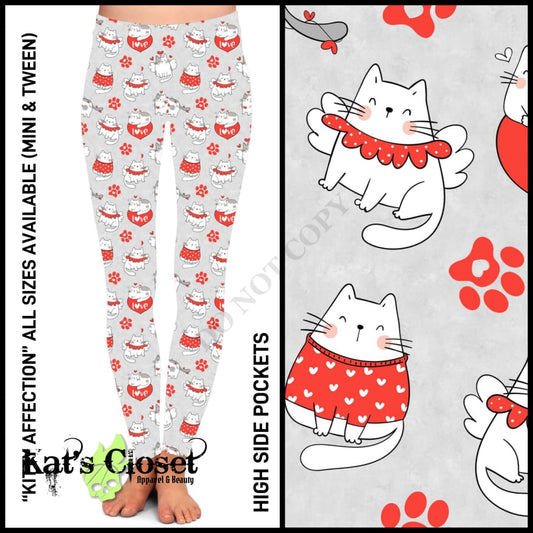 Kitty Affection Leggings with High Side Pockets & CAPRIS