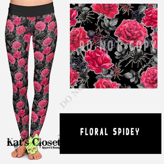 OUTFIT RUN 4- FLORAL SPIDEY