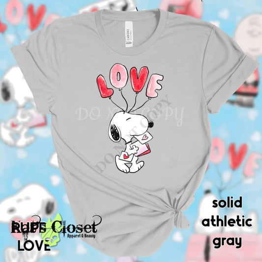 Puppy Love Graphic Tee Long Sleeve or Sweatshirt T-Shirt