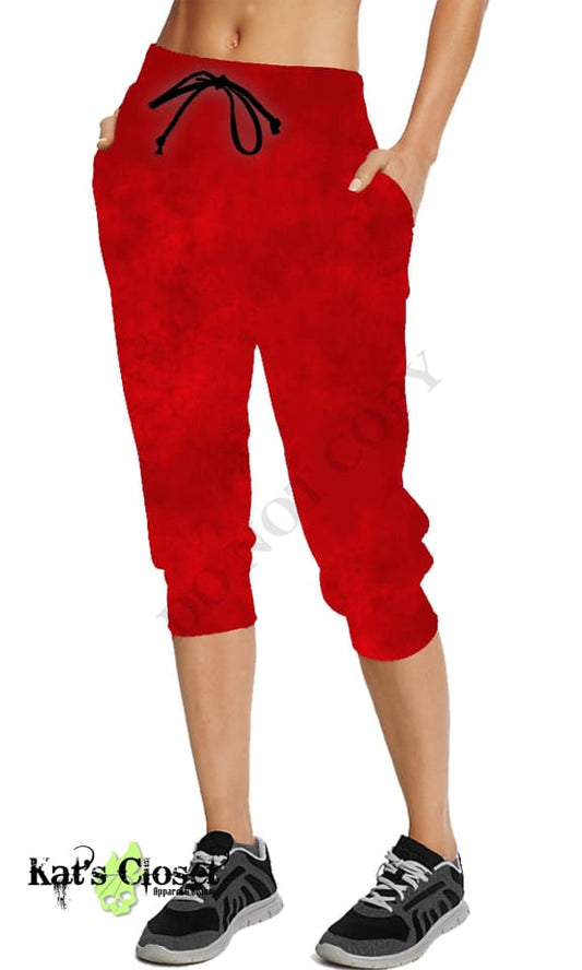 Red *Color Collection* - Full & Capri Joggers
