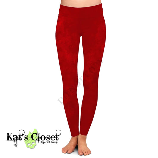 Red *Color Collection* - Leggings & Capris