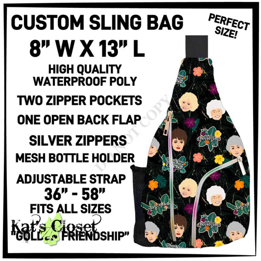 Golden Friendship Sling Bag TOTES & BAGS