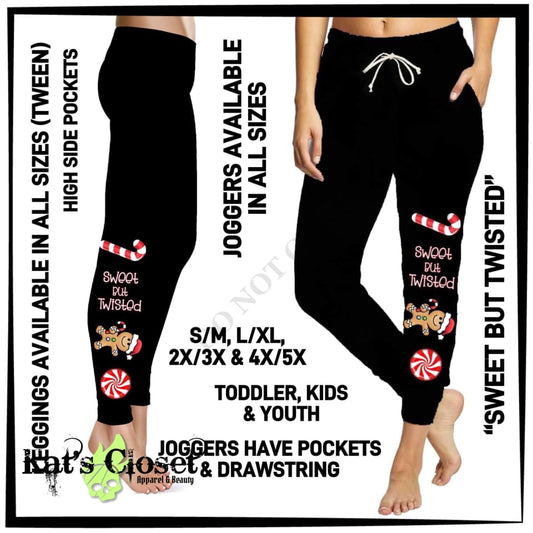 RTS - Sweet But Twisted Leggings with High Side Pockets LEGGINGS & CAPRIS