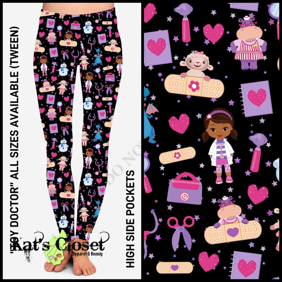 RTS - Toy Doctor Leggings with Pockets & CAPRIS