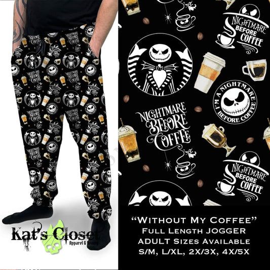 Without My Coffee Unisex Joggers JOGGERS