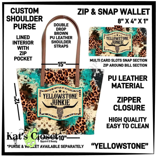 Yellowstone Shoulder Purse TOTES & BAGS
