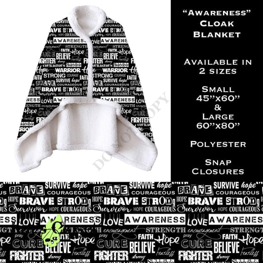 Awareness - Cloak Blanket CLOAKS