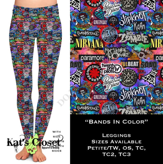 Bands in Color - Leggings with Pockets LEGGINGS & CAPRIS