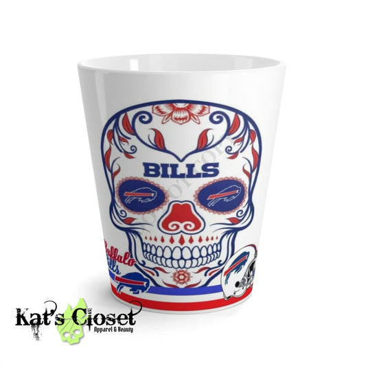 Bills Sugar Skull 12oz Latte Mug