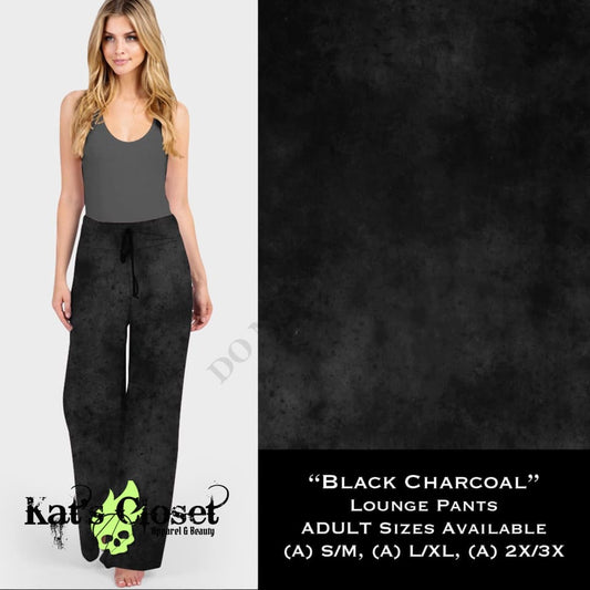 Black Charcoal *Color Collection* - Lounge Pants LOUNGE PANTS