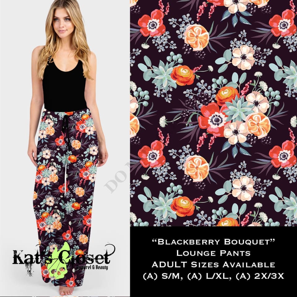 Blackberry Bouquet - Lounge Pants LOUNGE PANTS