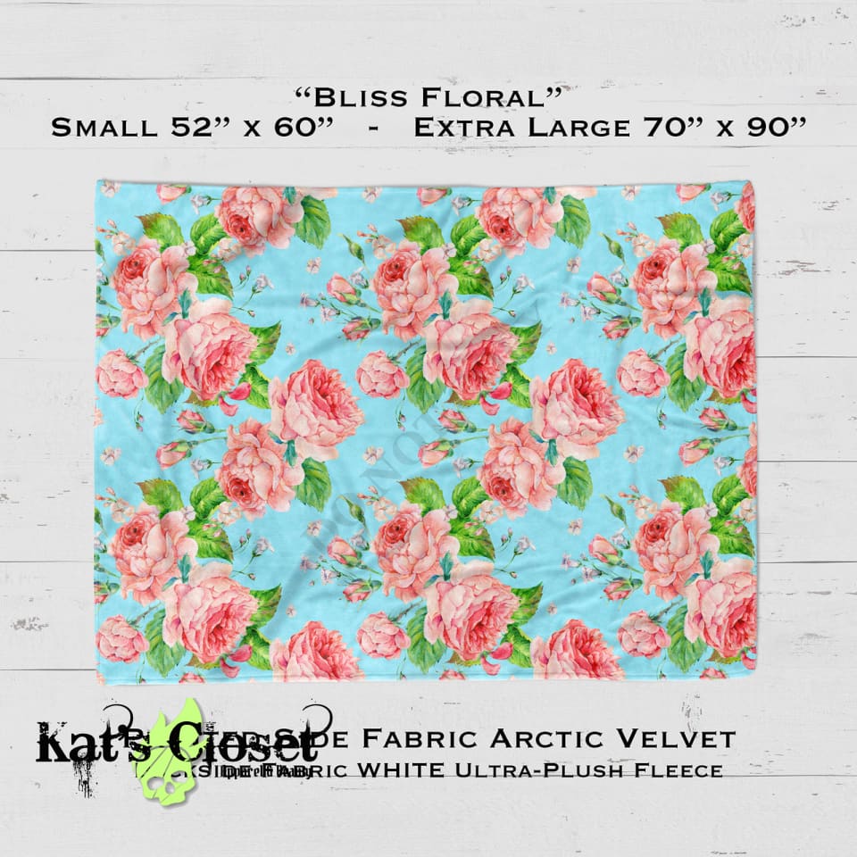 Bliss Floral - Blanket BLANKETS