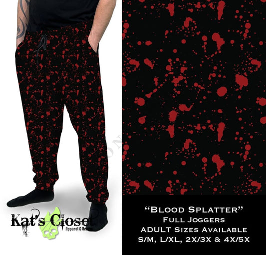 Blood Splatter - Full Joggers JOGGERS