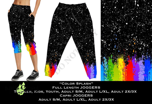 Color Splash - Full & Capri Joggers JOGGERS