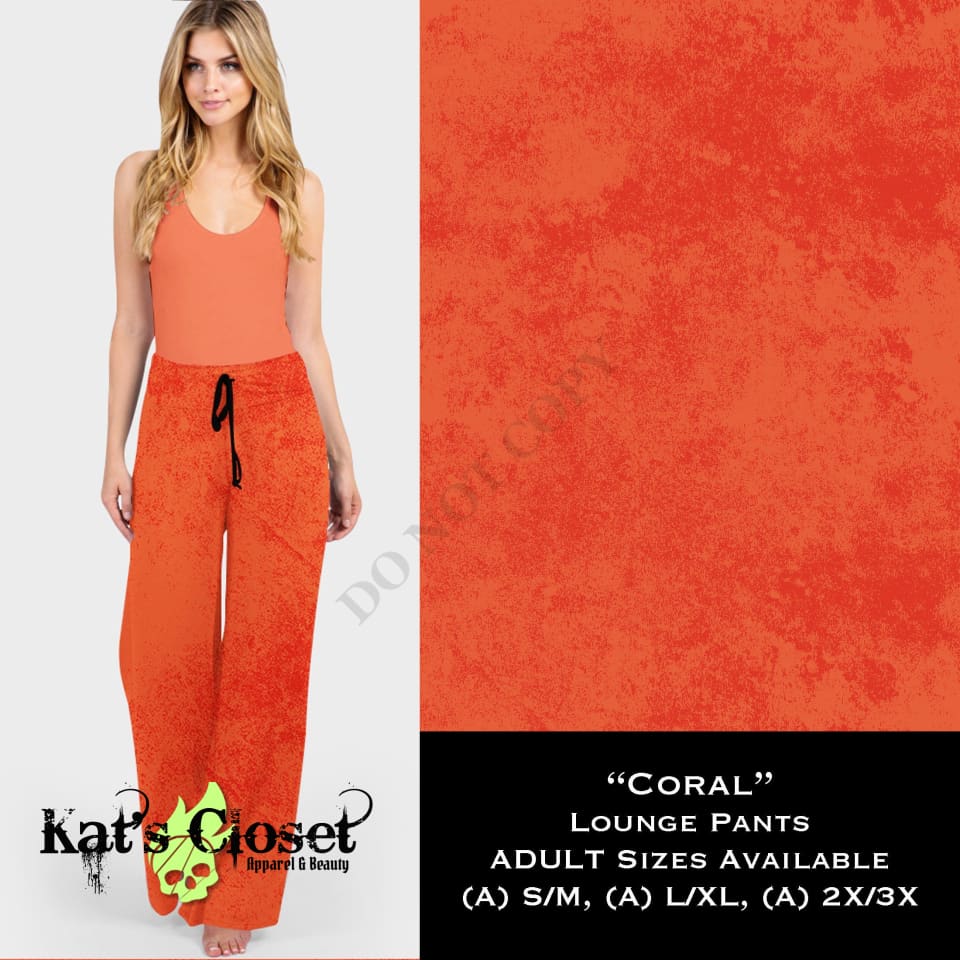 Coral *Color Collection* - Lounge Pants LOUNGE PANTS