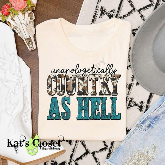 Country As Hell Tee MWTTee