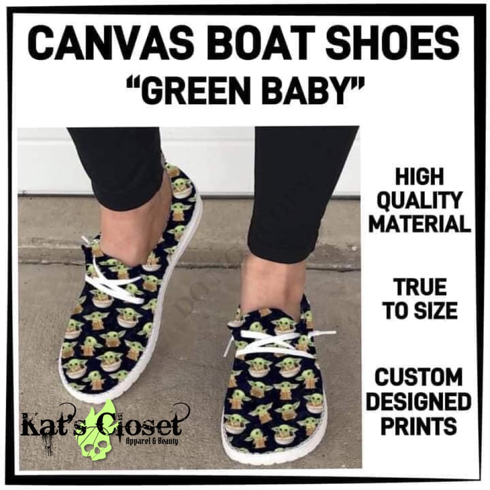 Custom Too Cute Canvas Boat Shoe Sneakers Footwear