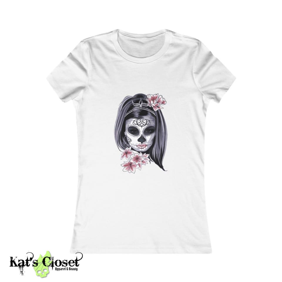 Dead Girl La Calavera Catrina Inspired Graphic Tee T-Shirt