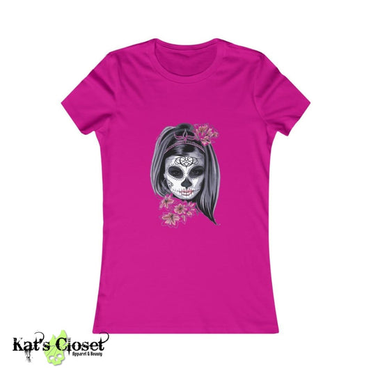 Dead Girl La Calavera Catrina Inspired Graphic Tee T-Shirt