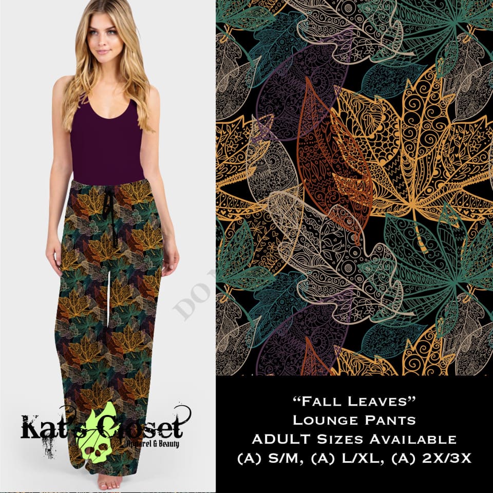 Fall Leaves - Lounge Pants LOUNGE PANTS