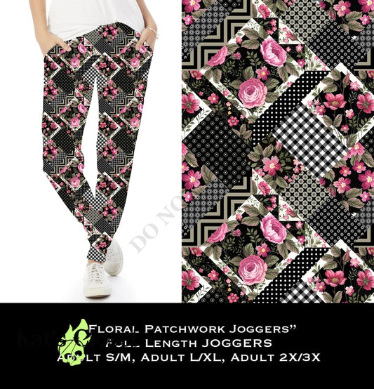 Floral Patchwork - Full Joggers JOGGERS