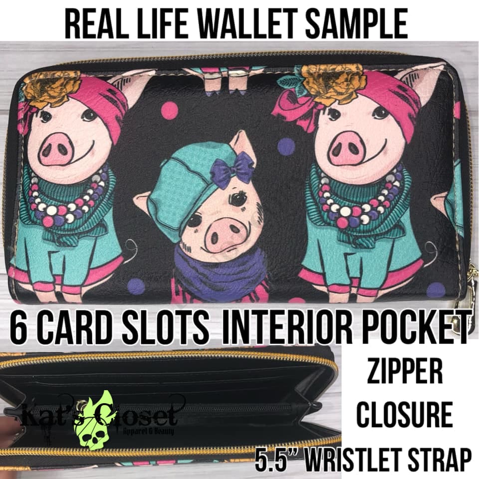 Galaxy Gnomes PU Leather Wallet Bags and Wallets