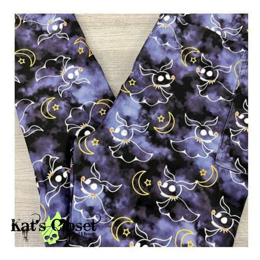 Ghost Dog Leggings with Pockets