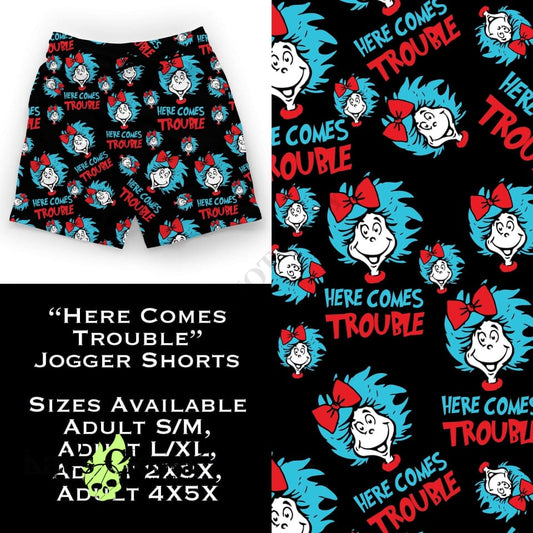 Here Comes Trouble Jogger Shorts SHORTS