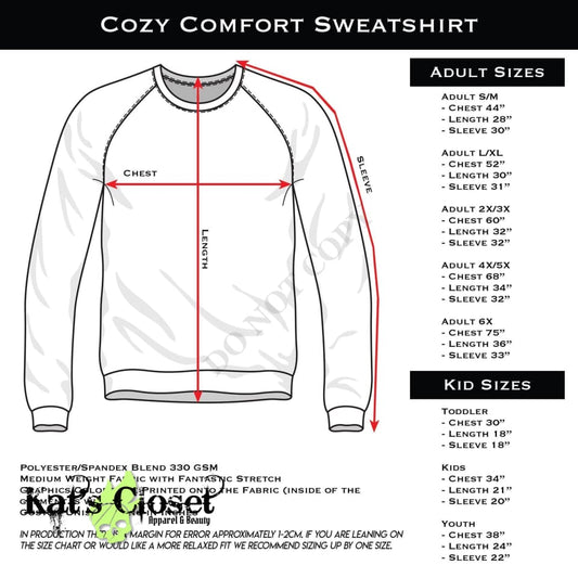 Horror Friends - Cozy Comfort Sweatshirt SWEATSHIRTS