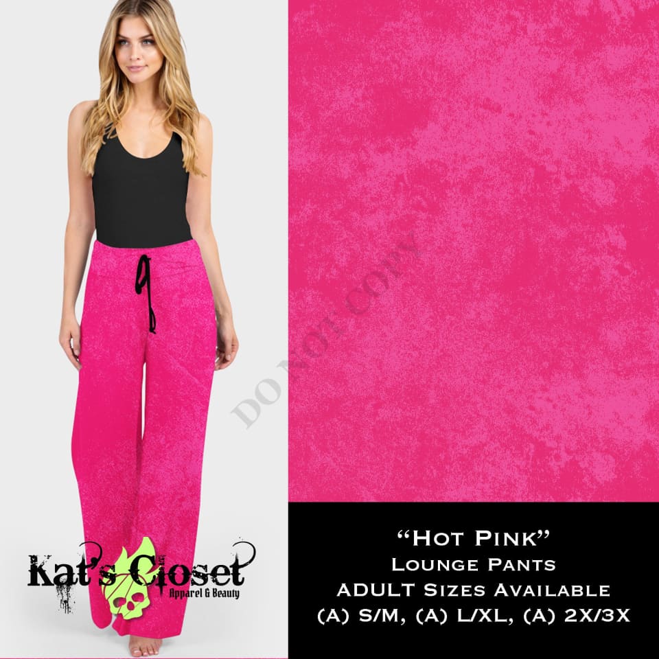 Hot Pink *Color Collection* - Lounge Pants LOUNGE PANTS