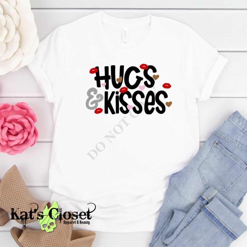 Hugs & Kisses Valentine’s T-Shirt MWTTee