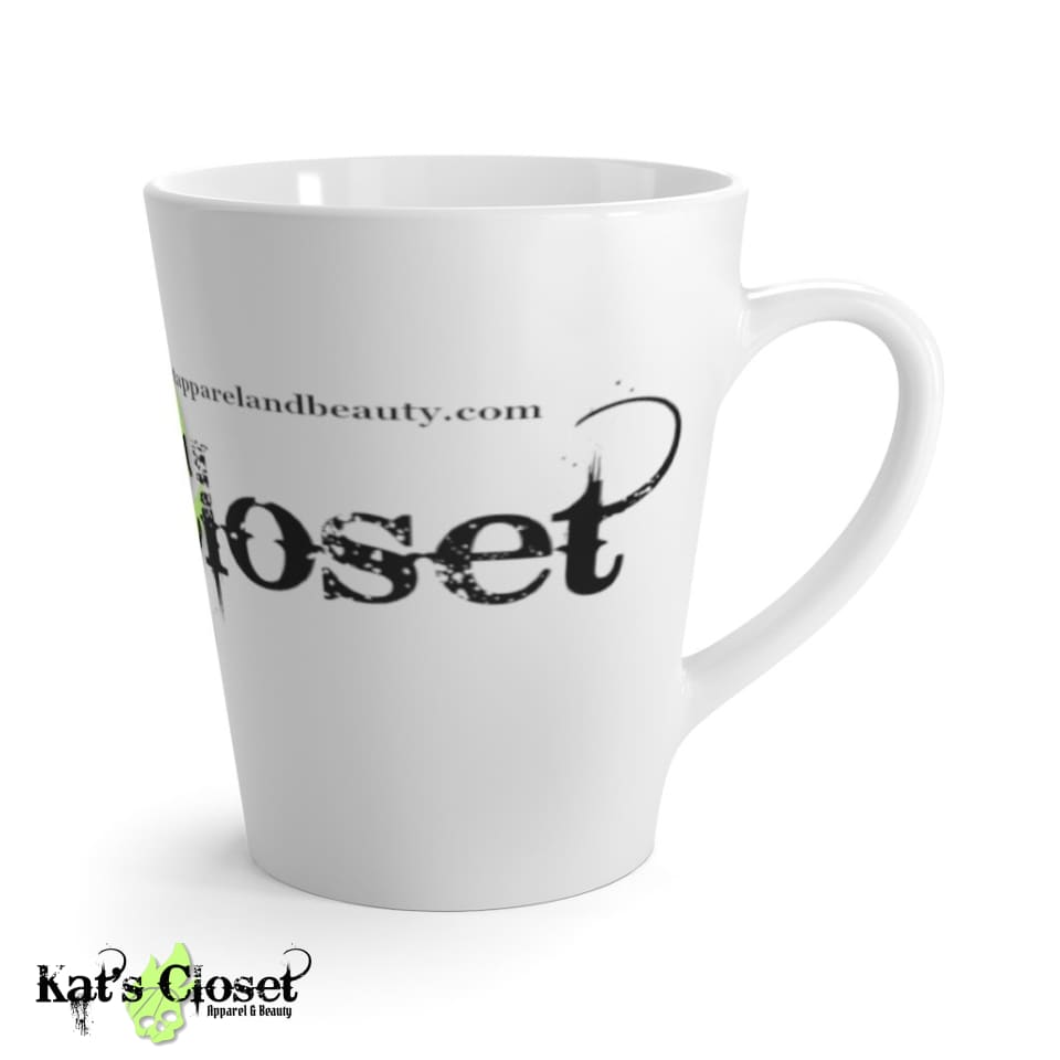 Kat’s Closet Logo 12oz Latte Mug