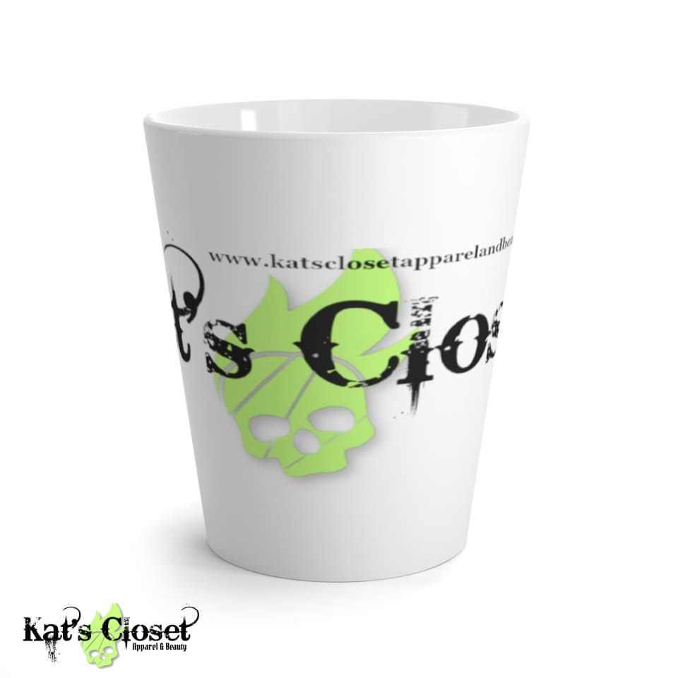 Kat’s Closet Logo 12oz Latte Mug