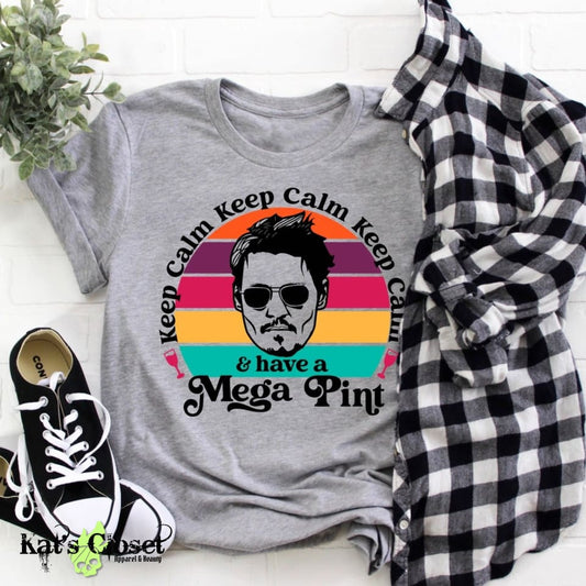 Keep Calm & Have A Mega Pint T-Shirt Tees