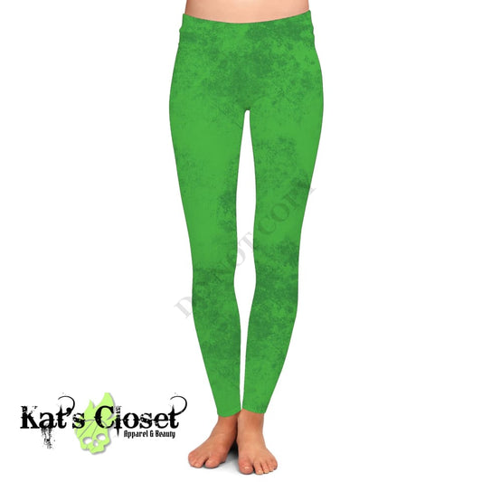 Lime Green *Color Collection* - Leggings & Capris LEGGINGS CAPRIS
